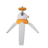 PHOTOOTLEX Camera Tripod with Handgrip, 360°Adjustable Ball Head Cold Shoe