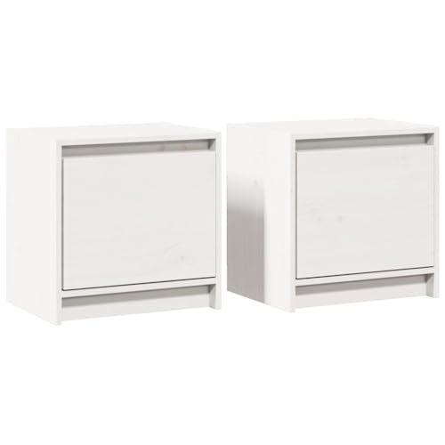Tables de chevet lot de 2 pour optimiser le rangement des petits espaces
