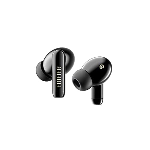EDIFIER TWS330 NB Bluetooth Earbuds - Kabellose Stereo-Kopfhörer mit aktiver Geräuschunterdrückung, Staub- und spritzwassergeschützt(IP54), schwarz