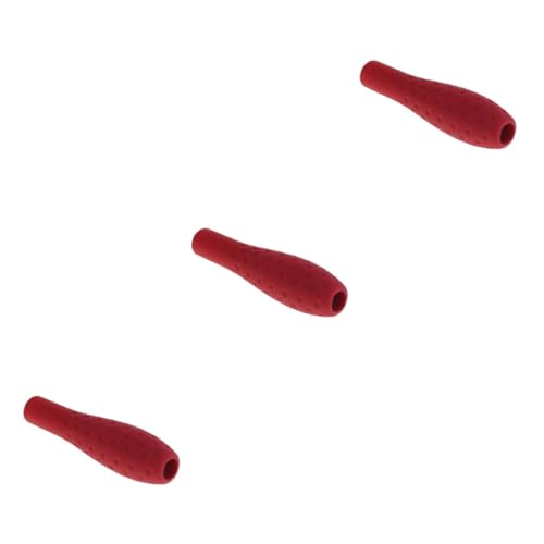 Funda de silicona para lapiz tactil antideslizante que evita dolor de dedos pack 3 piezas