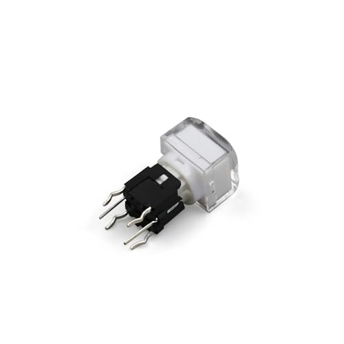Interrupteur tactile carré TS5 avec LED verte pour circuits imprimés PCB x5 - 4
