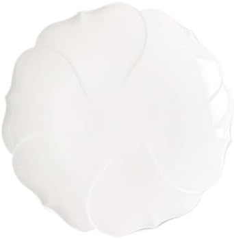 Fruit Plate Household Snack Ceramic Flower Restaurant Table Dish Salad