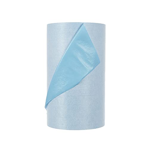 Image of 3M Self Stick Liquid Protection Fabric, 36878, 14 in x 300 ft, 1 Roll, Peel and Stick, Strong Temporary Adhesive, Repositionable Material, UV Resistant, Easy Removal, Blue