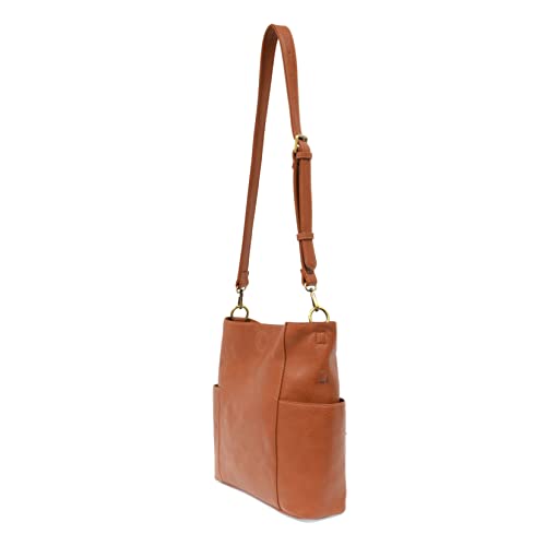 Image of Joy Susan Side-Pocket Bucket Bag: Kayleigh Crossbody