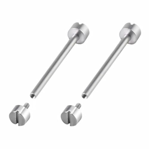 Ewatchparts 2 Replacement 16,18,20,22,24,26,28,30mm Tube & Screw Pin Compatible With Men's Watch Band