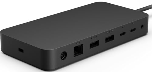 Microsoft Surface Dock Salerno Black EMEA réplicateur premium