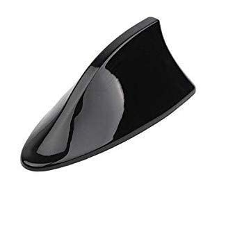 AutoMoto Car Shark Fin Antenna Cover Aerial Modification Radio Signal Antennas for Polo - Black Colour-image-46
