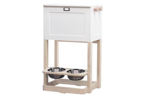 Parlor Pet Feeder Station White