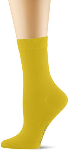 Falke Womens Cotton Touch Socks - Deep Yellow - Medium/Large