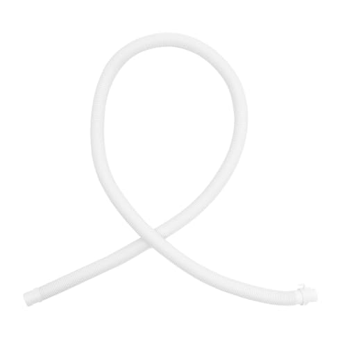 WEKADRIN Tubo Flessibile Di Scarico Lavatrice 2 Metri, Con Morsetto in Acciaio Resistente, Prolunga Tubo Dell'acqua Per Lavastoviglie e Condizionatori, Accessori Per Sostituzione Facile e Pulizia