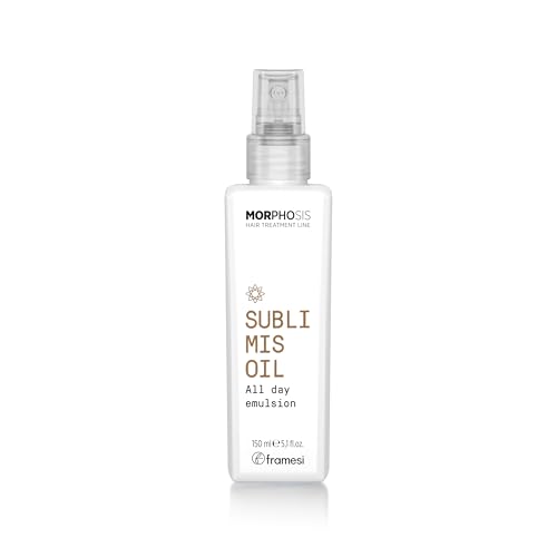 Framesi | New Morphosis Hair Treatment Line | Sublimis Oil All Day Emulsion 150 ml | Per Capelli Disidratati e Secchi