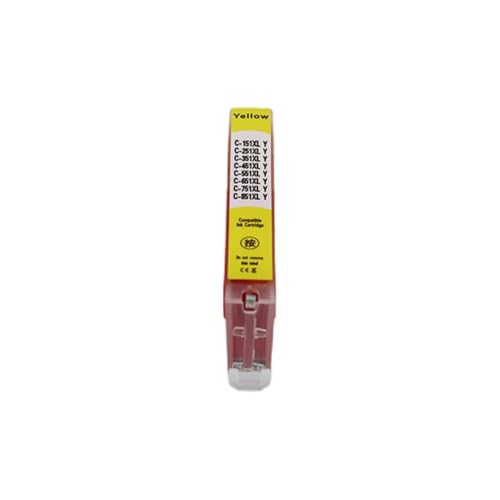 Cartouche CLI750 XL jaune compatible avec imprimantes Canon MG6370 et MG7170