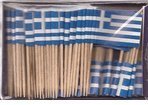 American Flag Superstore Box of 100 Greece Toothpick Flags Dinner Flags Cocktail Flags Ships Fast