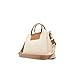 ALDO Womens Sloana Satchel Bag, Beige Overflow