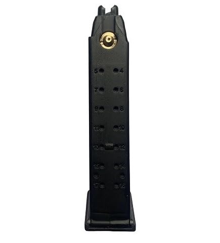 Genérico Cargador GBB G17 y G18 Rossi para Pistolas Valiant Guardian de Airsoft de Gas. Compatible con Tokyo Marui, KJ Works, We y Clones.