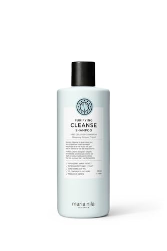 Maria Nila Purifying Cleanse, Deep Cleansing, Removes Build-up & Residue, Refresh and Condition Hair & Scalp