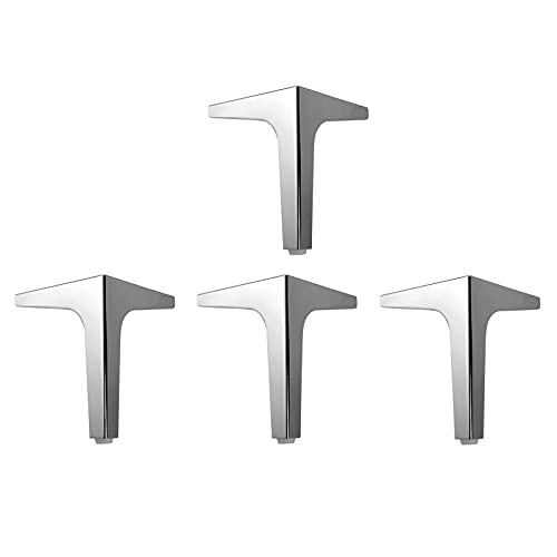 Patas de sofá reemplazables de metal para elevar y estabilizar sus muebles del hogar 2