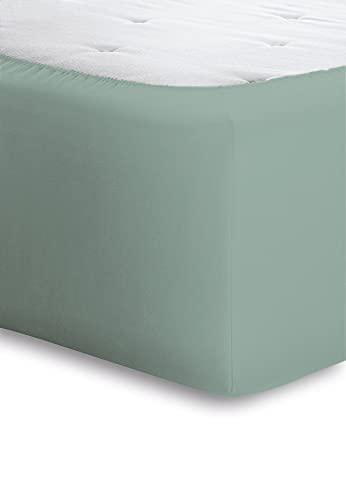 Bassetti Salvia Fitted Sheet 140 x 200 cm 160 x 220 cm, 140x200 160x220 - Image 2