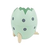 Dinosaur Egg Pen Holder for Desk Pencil Case Desktop Accessories Storage Organizer Home Office Classroom (Green)