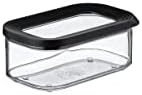 Mepal  Food storage container Modula white - Capacity: 2000 ml  Transparent storage box with lid - Kitchen storage organizer & plastic storage box - Stackable and airtight