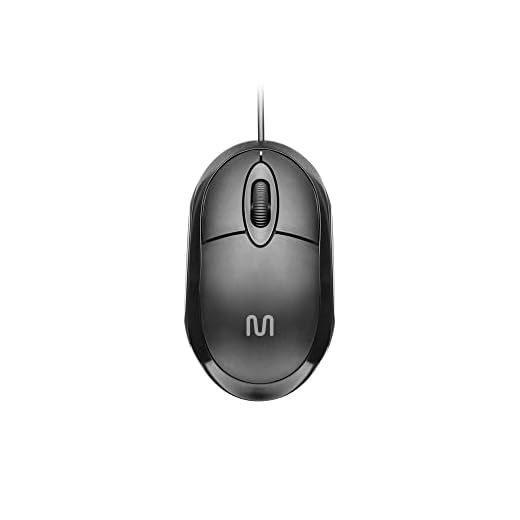 Mouse Classic Box Óptico USB 1200dpi Preto Multilaser - MO300