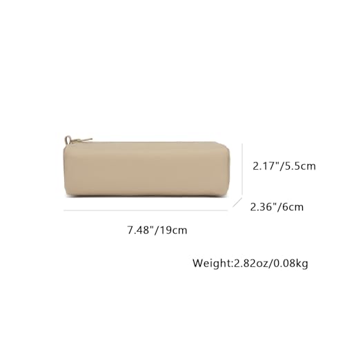 Image of Pencil Case Lightweight and Durable Ideal Pencil Pouch for School and Office Supplies (Khaki,Oxford)