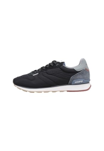 Track & field black trainers flat