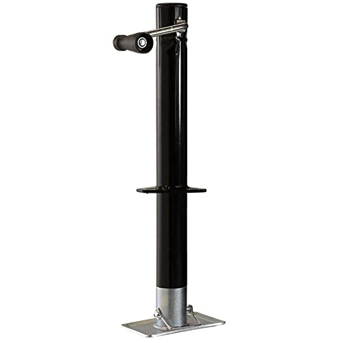 Image of Bastion Distribution Side-Wind Trailer with Footpad | 5000 lb A-Frame Manual | Heavy-Duty RV Camper