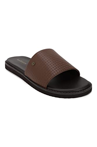 Image of Van Heusen Men's Brown Flip Flops Slipper