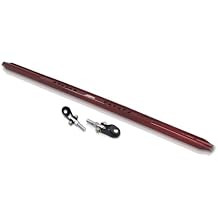 AJP Distributors JDM Sport Rear Upper Suspension Aluminum C-Pillar Strut Bar Tie Brace Red Compatible/Replacement For Toyota Corolla 2003 2004 2005 2006 2007 2008 03 04 05 06 07 08