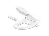 KOHLER 28119-0 C3-325 Elongated Bidet Toilet Seat with Remote Control Featuring Spa and 3D Wash Mode