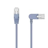 エレコム LANケーブル CAT6A 2m スイング式コネクタ ツメが折れない 爪折れ防止コネクタ スリム 2m ブルー LD-GPATSW/BU20