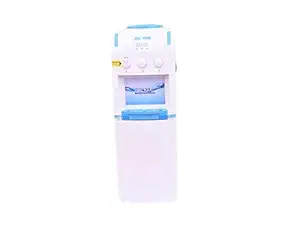 Detec Hot or Cold Water Dispenser - Floor Mounted, Standing Type - with Compressor Cooling, Cooling Control - Plug-in - Made in India