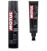 MOTUL CHAIN CLEAN C1 SGRASSATORE + C5 LUBRIFICANTE GRASSO CATENA MOTO BUELL
