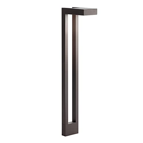 Kichler 12V Two Arm Path Light Textured Architectural Bronze, 22.00x6.00x3.00
