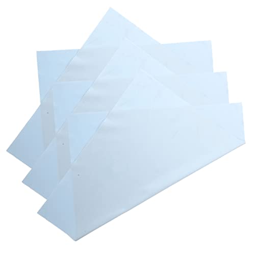 UKCOCO 3 piezas Paquete de Paños de Limpieza de Pantallas para Ordenadores y Gafas Microfibra Suave para Dispositivos Electrónicos para Limpiar Pantallas sin Rayaduras Grande Color Azul