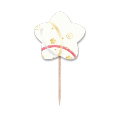 Cure-dents avec drapeaux et étoiles pour cupcakes déco de table géométrique - 2