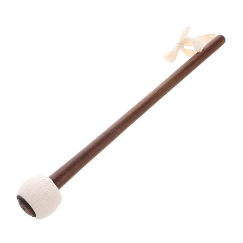 BESTonZON En Gong Hammer Gong Mallet Wood Handle Precision Cloth Tip for Xylophone Gongs Reusable Bulk Portable Chinese Gong Mallet