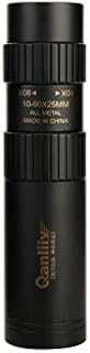 10-90x25 Pocket-Size Super Clear Mini Single Cylinder Monocular Telescope for Water Sports, Camping