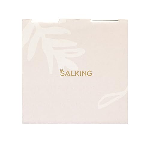 SALKING Aroma difuzér, 100 ml, malý ultrazvukový aromaterapeutický difuzér na éterické oleje, s funkcí automatického vypnutí, teplá bílá, bílé světlo, difuzor s dřevěným žilkováním, na doma, do