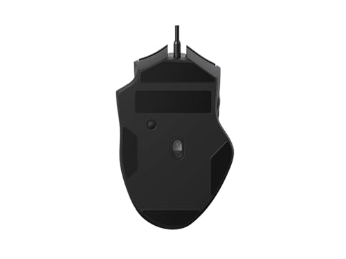 Image of AZOTH GM913 Wired Gaming Mouse, 9-Button RGB Optical Mouse with 12800 DPI, 13+1 Light Modes, A825 Sensor, 1000Hz Polling Rate, Macro Software Support, Braided Cable for PC Laptop Desktop Gaming Setup