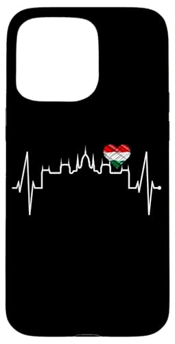 �u�_�y�X�g�̃X�J�C���C�� �n�[�g�r�[�g �n���K���[ �u�_�y�X�g��D��I Love Budapest �X�}�z�P�[�X iPhone 15 Pro Max �p