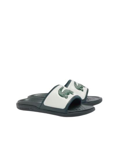 Sandalias Lacoste Serve Slide 49CMA0040 blanche chaussure ete plage piscine