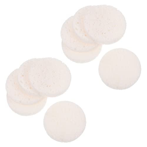 Ipetboom 40Pcs Rounded Face Washing Pads Soft Makeup for Smooth Application Cosmetic Tools for Cleansing and Makeup Removal Sponges