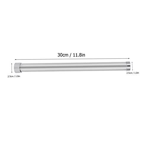 Copper Shower Extension Arm, 25mm Diameter Electroplated Tube, Durable Bathroom Pipe Accessory for Enhanced Shower Experience - Image 3
