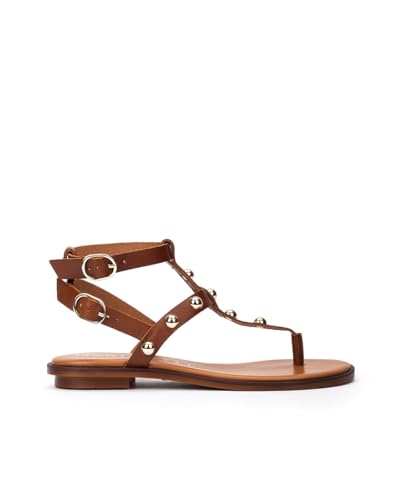 MARTINELLI Sandalias planas en Piel MAZZINI para Mujer Color CUERO