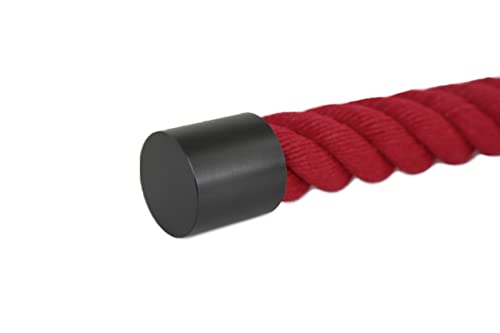 Porte-bout de corde en bronze pour corde de main courante/corde d'escalier/corde d'arrêt de 28 mm à 30 mm