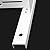 72'' H x 37'' W Metal Balcony Privacy Screen, Outdoor Indoor Privacy Screens with Stand, Freestanding Decorative Privacy Screen for Balcony Patio Lawn Garden, Privacy Fence Privacy Panel, White