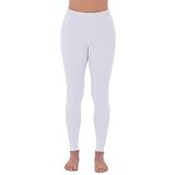 Fruit of the Loom Women's Micro Waffle Thermal Bottom, White, Small