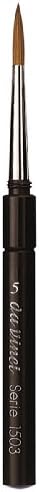 DA VINCI 1503 Series Red Sable Water Colour Brush, Bristle, Black, 14 x 0.26 x 30 cm